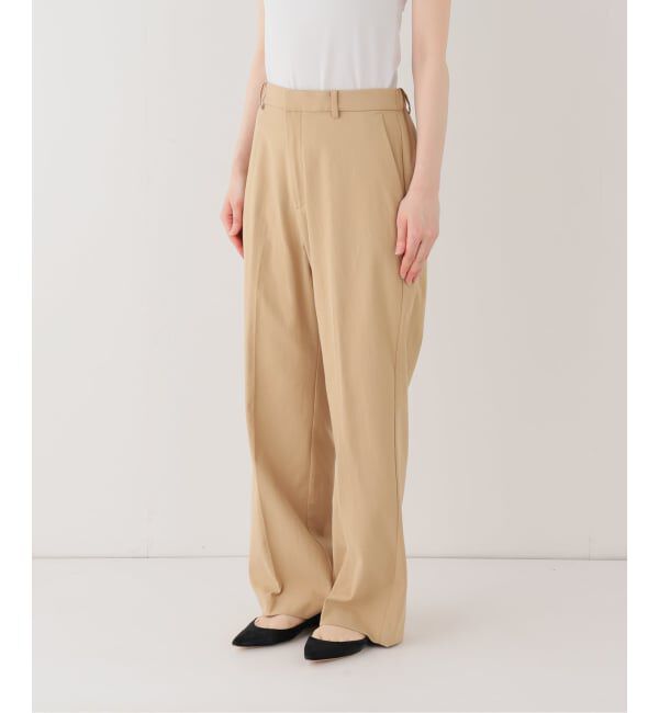 SLOBE IENA「《WEBのみ4サイズ展開/シリーズあり》リネンmixストレッチパンツ」|その他|