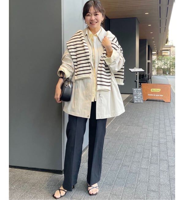 SLOBE IENA「《WEBのみ4サイズ展開/シリーズあり》リネンmixストレッチパンツ」|その他|