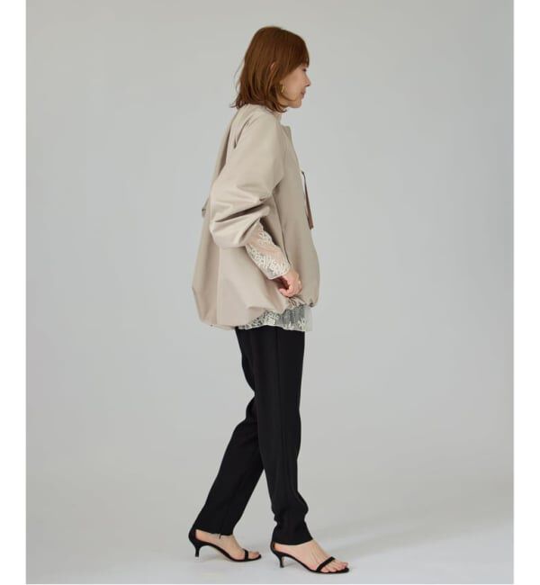 VERMEIL par iena「《追加》LIMONTA コクーンジャケット」|ブルゾン・スタジャン|