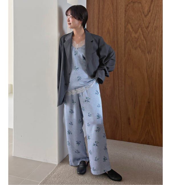 SLOBE IENA「Margaux Dereume &times; SLOBE lingerie キャミブラウス」|キャミソール|