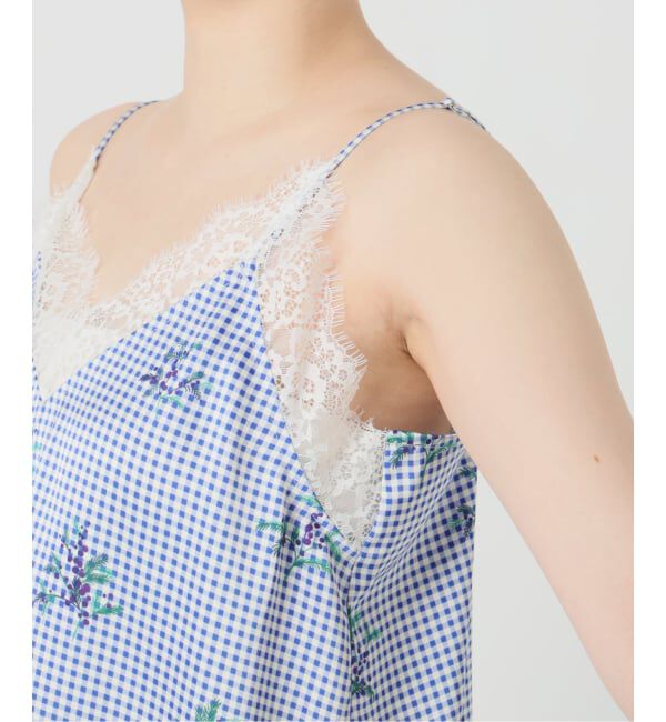 SLOBE IENA「Margaux Dereume &times; SLOBE lingerie キャミブラウス」|キャミソール|