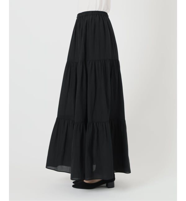 VERMEIL par iena「Airy ティアードスカート」|スカート|