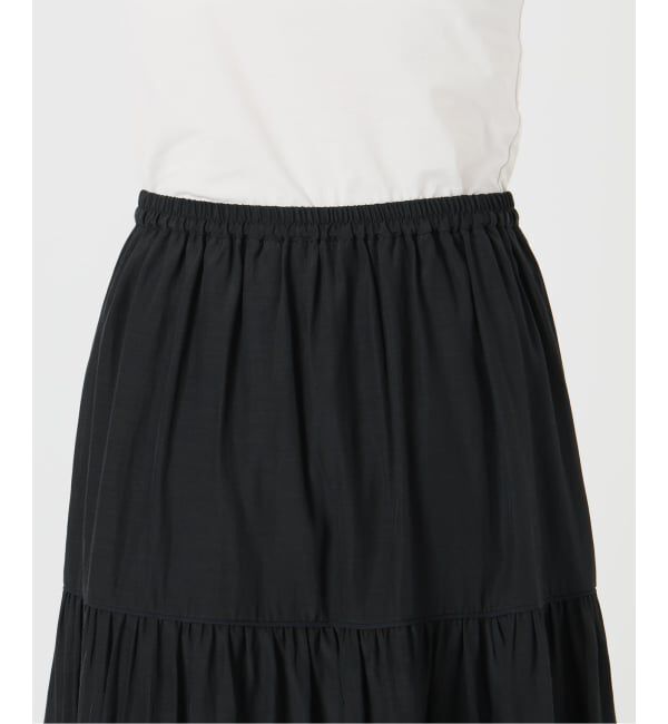 VERMEIL par iena「Airy ティアードスカート」|スカート|