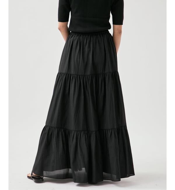 VERMEIL par iena「Airy ティアードスカート」|スカート|