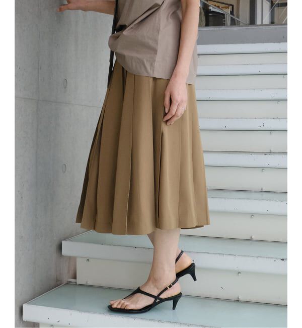 IENA「Maison IENA 別注 Nell/ネル プリーツスカート 261-10297」|スカート|