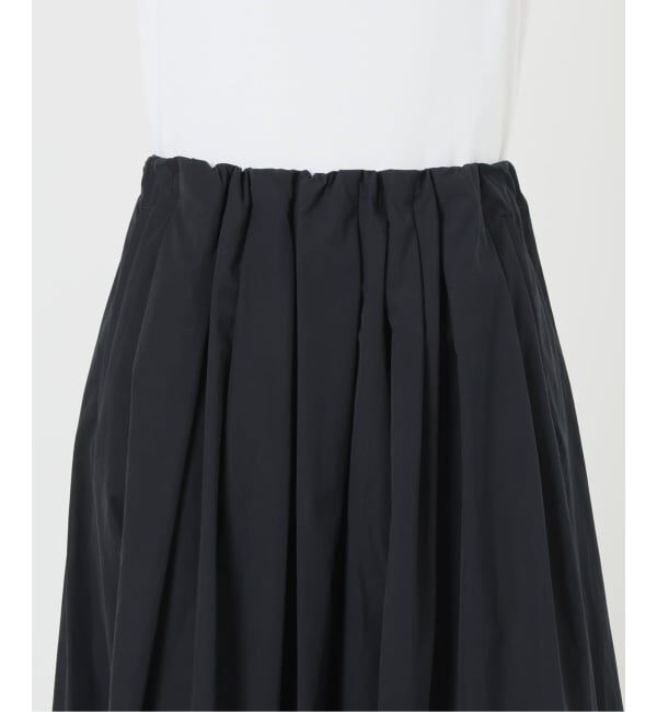 IENA「《予約》ウォッシャブル タフタギャザーフレアスカート」|スカート|