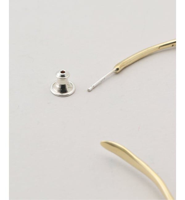 SLOBE IENA「FARIS/ファリス フープピアス 900SER-BR」|ピアス|