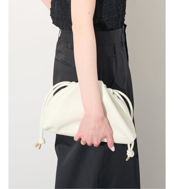 SLOBE IENA「《追加3予約》SLOBE 3WAY スムース巾着バッグ」|その他|