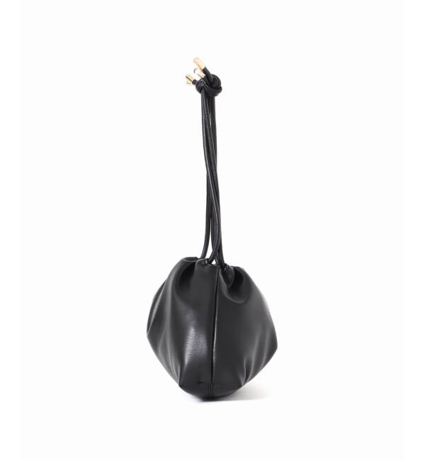 SLOBE IENA「《追加3予約》SLOBE 3WAY スムース巾着バッグ」|その他|