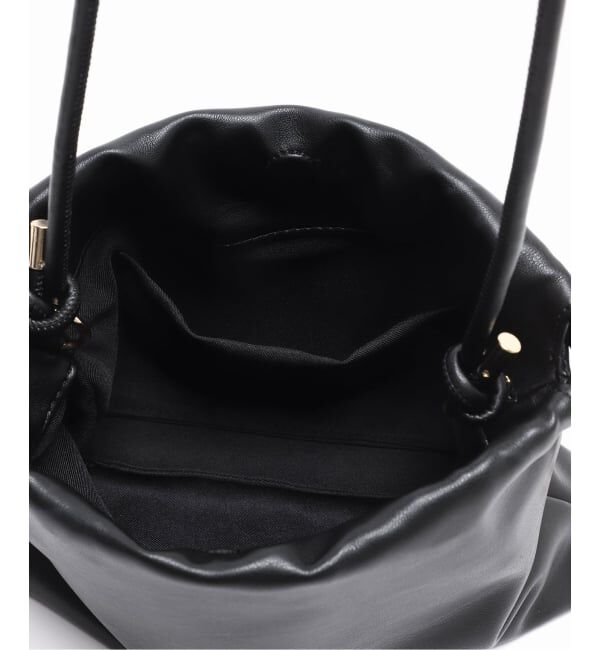 SLOBE IENA「《追加3予約》SLOBE 3WAY スムース巾着バッグ」|その他|