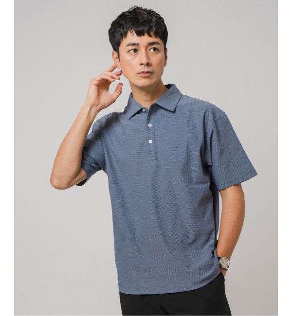EDIFICE「"吸水速乾機能"ALBINI オープン ポロシャツ」|ポロシャツ|