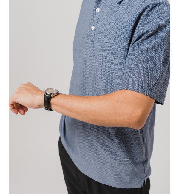 EDIFICE「"吸水速乾機能"ALBINI オープン ポロシャツ」|ポロシャツ|