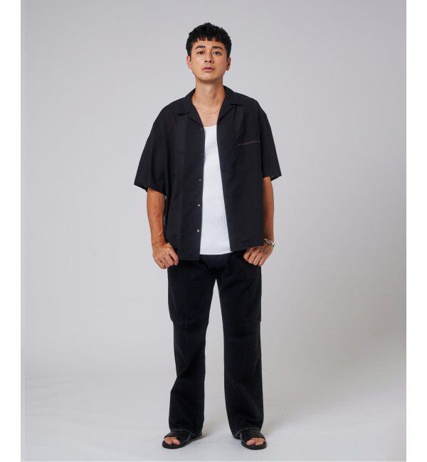 EDIFICE「E.コットン ローン オープン シャツ」|シャツ・ブラウス|