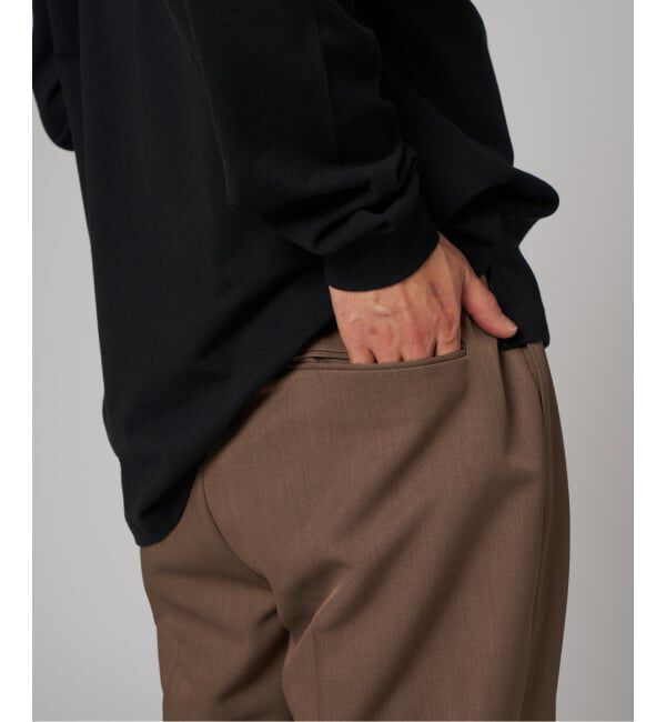 EDIFICE「ラフトップ ウルトラ ワイドパンツ」|スラックス|