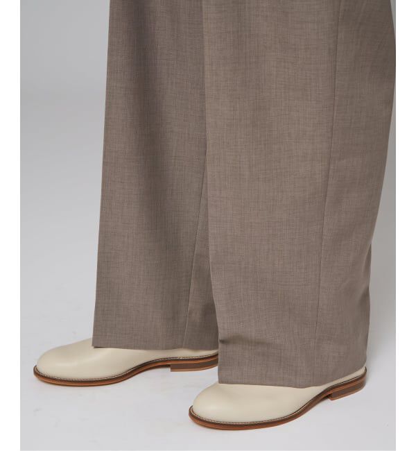 EDIFICE「ラフトップ ウルトラ ワイドパンツ」|スラックス|