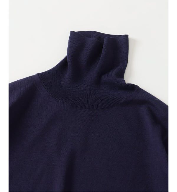 EDIFICE「14ゲージ ウール タートルネックニット」|ニット・セーター|