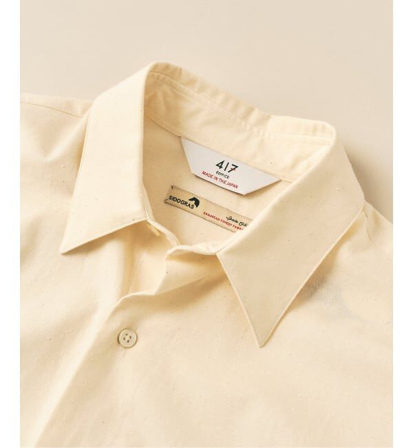 417 EDIFICE「【SIDOGRAS / シドグラス】LE JAPON ATELIER Akita シャツ」|シャツ・ブラウス|