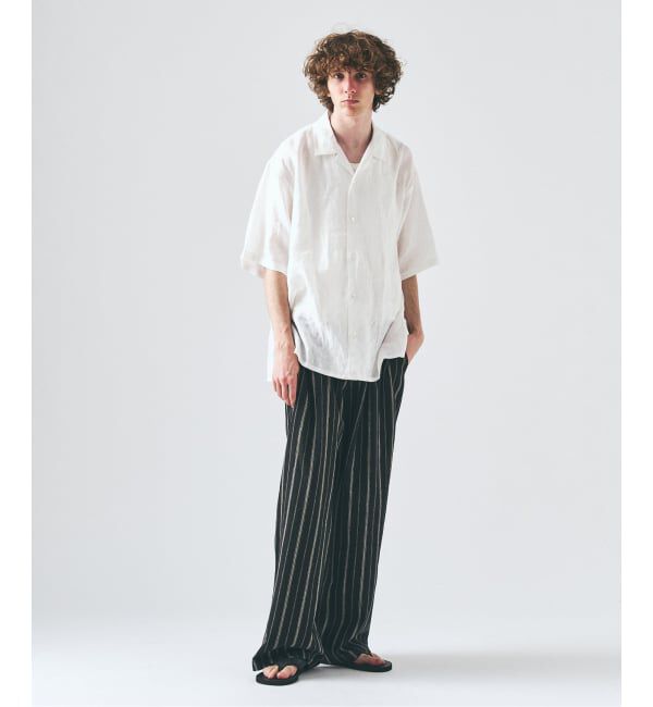 417 EDIFICE「ノルマンディーリネン S/Sシャツ」|シャツ・ブラウス|