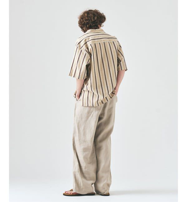 417 EDIFICE「ノルマンディーリネン S/Sシャツ」|シャツ・ブラウス|