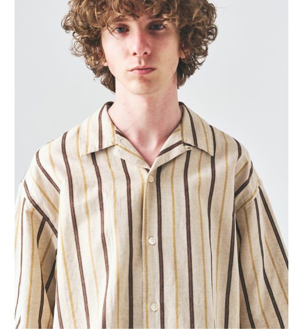 417 EDIFICE「ノルマンディーリネン S/Sシャツ」|シャツ・ブラウス|