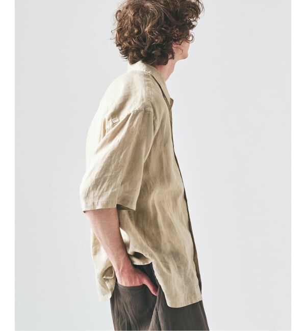 417 EDIFICE「ノルマンディーリネン S/Sシャツ」|シャツ・ブラウス|