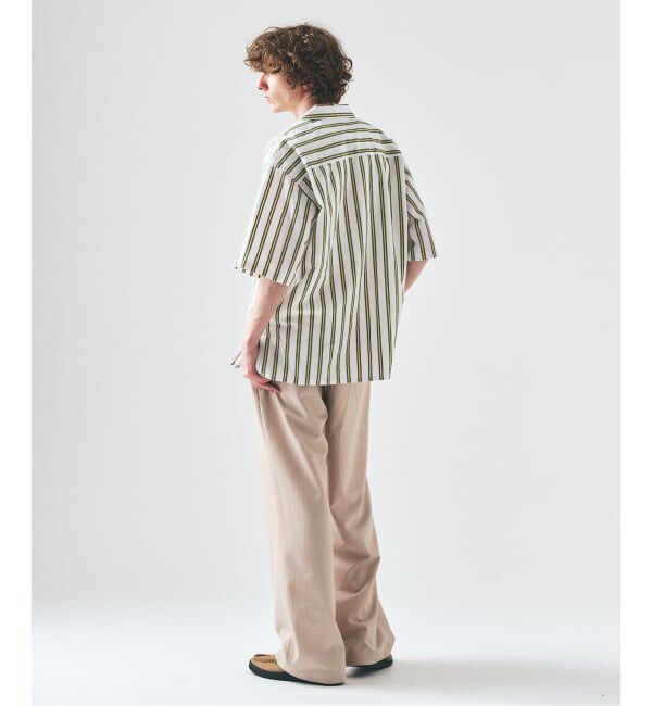 417 EDIFICE「ノルマンディーリネン S/Sシャツ」|シャツ・ブラウス|