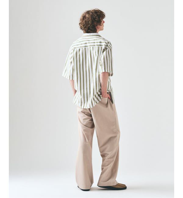 417 EDIFICE「ノルマンディーリネン S/Sシャツ」|シャツ・ブラウス|