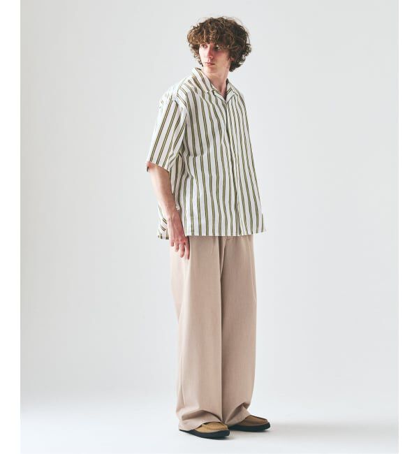 417 EDIFICE「ノルマンディーリネン S/Sシャツ」|シャツ・ブラウス|