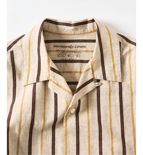 417 EDIFICE「ノルマンディーリネン S/Sシャツ」|シャツ・ブラウス|
