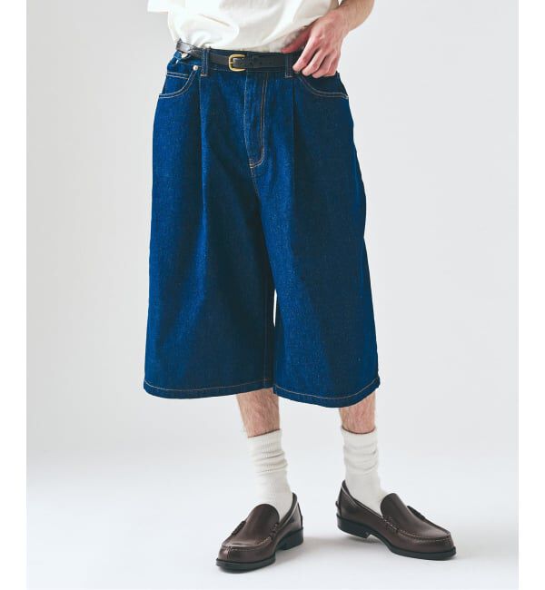 417 EDIFICE「デニムワイドショーツ」|その他|
