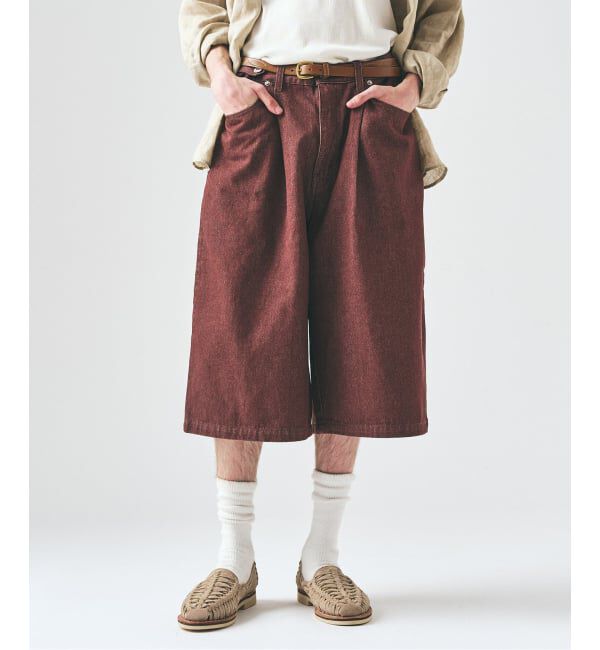 417 EDIFICE「デニムワイドショーツ」|その他|