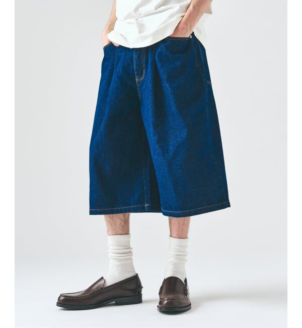 417 EDIFICE「デニムワイドショーツ」|その他|