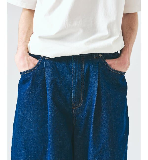 417 EDIFICE「デニムワイドショーツ」|その他|