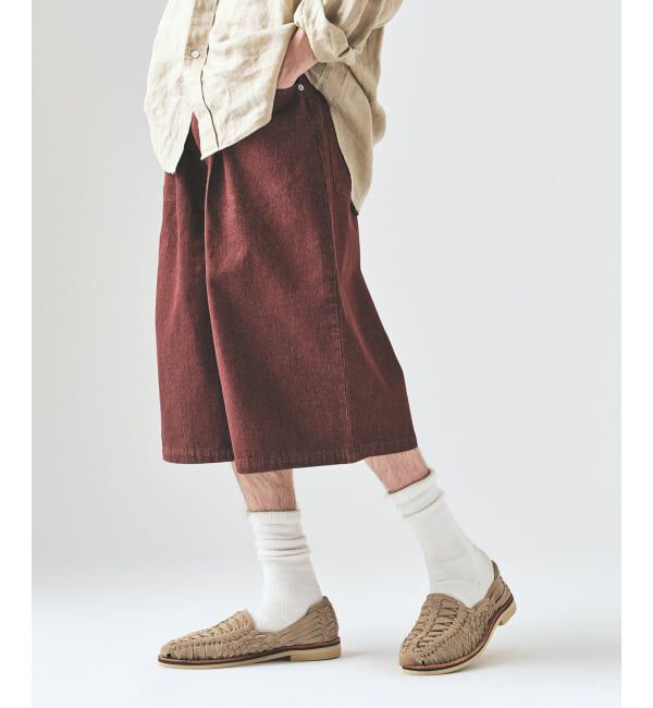 417 EDIFICE「デニムワイドショーツ」|その他|