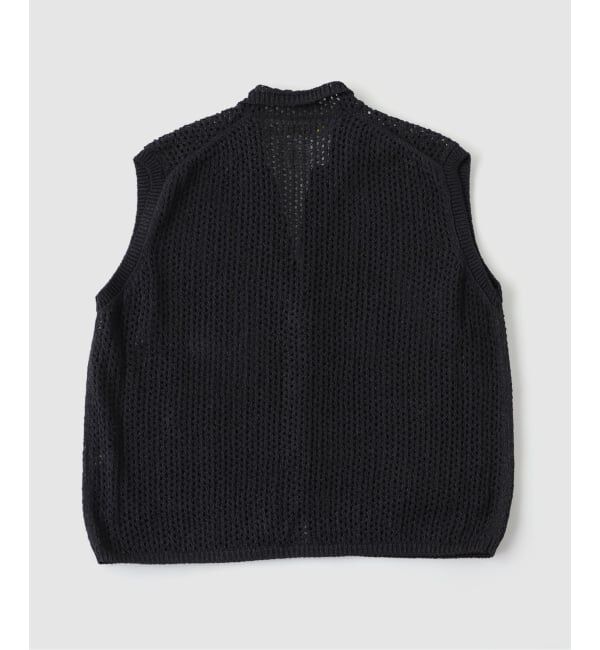 EDIFICE「The DUFFER N NEPHEWS(ザ・ダファー・アンド・ネフューズ) YARDIE MESH KNIT VEST」|ニット・セーター|