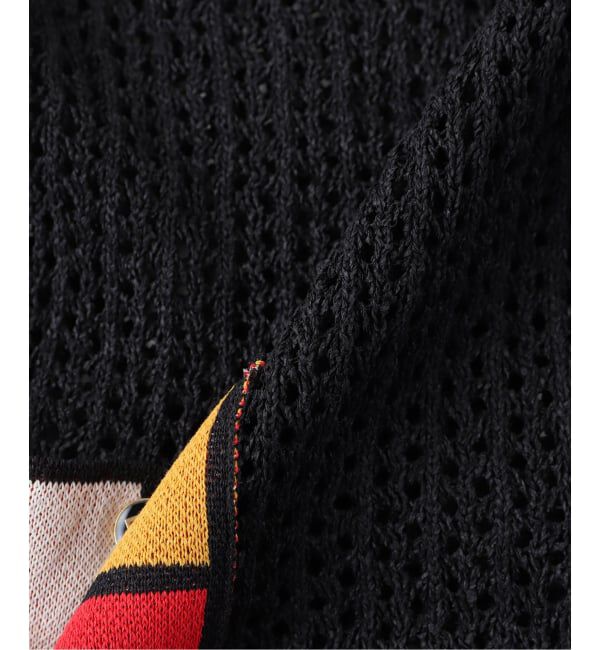 EDIFICE「The DUFFER N NEPHEWS(ザ・ダファー・アンド・ネフューズ) YARDIE MESH KNIT VEST」|ニット・セーター|