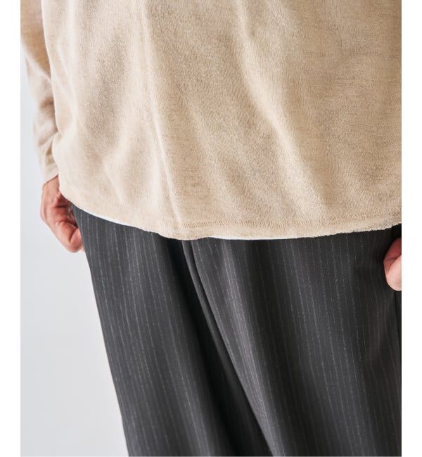 EDIFICE「《予約》レイヤード ジャージ ニット」|ニット・セーター|