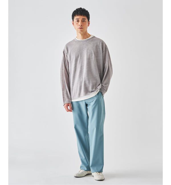 EDIFICE「《予約》レイヤード ジャージ ニット」|ニット・セーター|