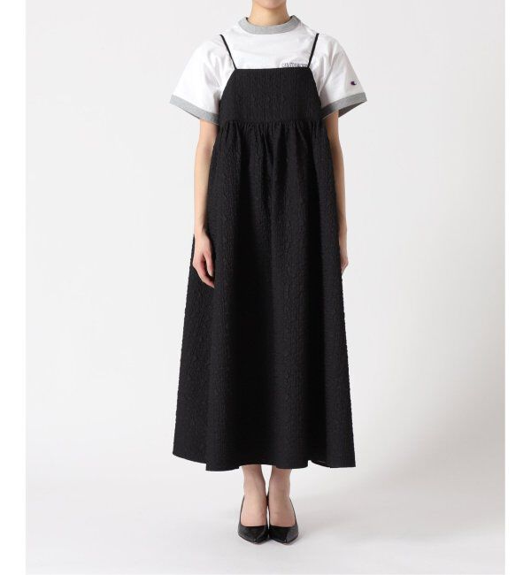 Oriens JOURNAL STANDARD「《追加3》【"GOOD GIRL&rdquo; / グッドガール】3Dジャガードキャミワンピース」|ワンピース|