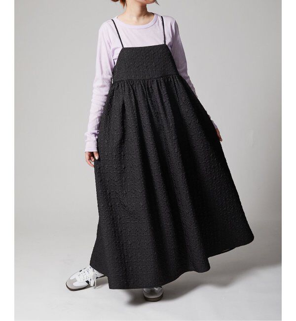 Oriens JOURNAL STANDARD「《追加3》【"GOOD GIRL&rdquo; / グッドガール】3Dジャガードキャミワンピース」|ワンピース|