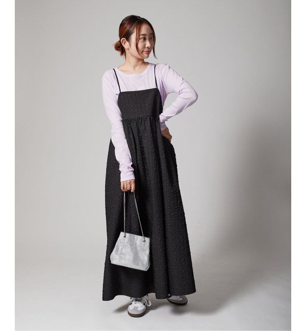 Oriens JOURNAL STANDARD「《追加3》【"GOOD GIRL&rdquo; / グッドガール】3Dジャガードキャミワンピース」|ワンピース|