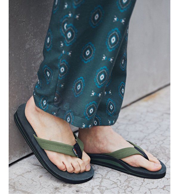 JOURNAL STANDARD relume「RAINBOW SANDALS / レインボーサンダル 別注 Double Layer レザーサンダル」|サンダル|