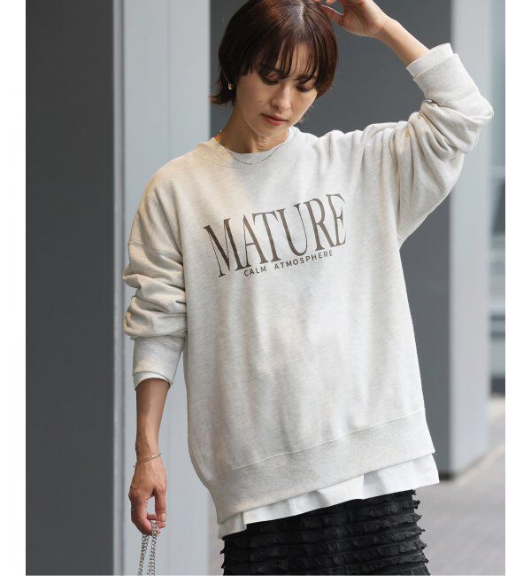 JOURNAL STANDARD relume「《2枚セット》3WAY Tシャツレイヤードスウェット」|スウェット・ジャージ|ナチュラル