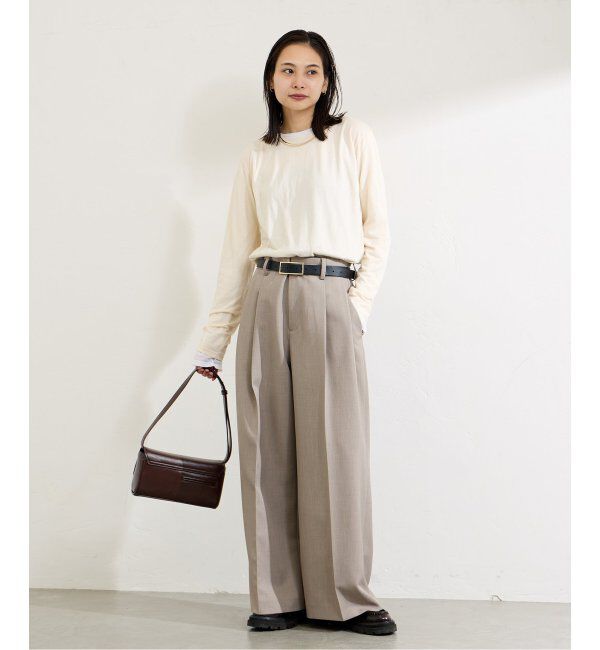 JOURNAL STANDARD「《追加》クルーネックシアーロングTシャツ」|Tシャツ・カットソー|