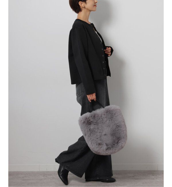 JOURNAL STANDARD relume「《WEB限定追加2》ウォッシャブルスポンジニットクルーネックカーディガン」|カーディガン|