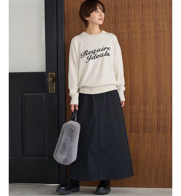 JOURNAL STANDARD relume「《追加2》コットンカシミヤロゴニット」|ニット・セーター|
