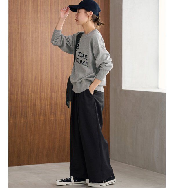 JOURNAL STANDARD relume「《追加2》コットンカシミヤロゴニット」|ニット・セーター|