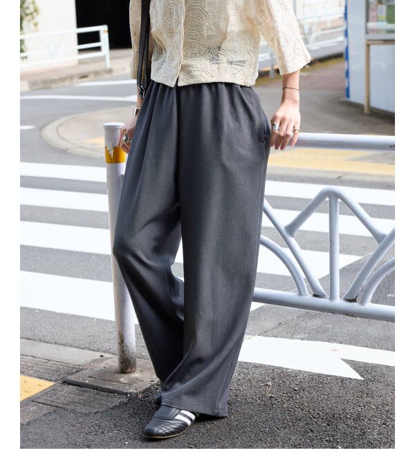 JOURNAL STANDARD「《追加5》ライクストレッチワイドパンツ」|その他|
