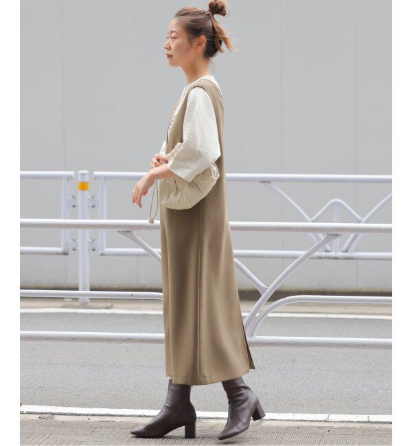 JOURNAL STANDARD relume「ウォッシャブルダブルクロスジャンパースカート」|ワンピース|