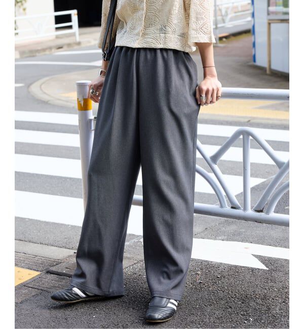 JOURNAL STANDARD「《追加》ライクストレッチワイドパンツ」|その他|